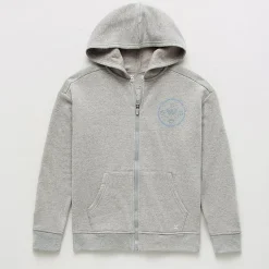 Xersion Little & Big Kid Boys Long Sleeve Fleece Zipper Active Hoodie