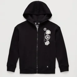 Xersion Little & Big Kid Boys Long Sleeve Fleece Zipper Active Hoodie