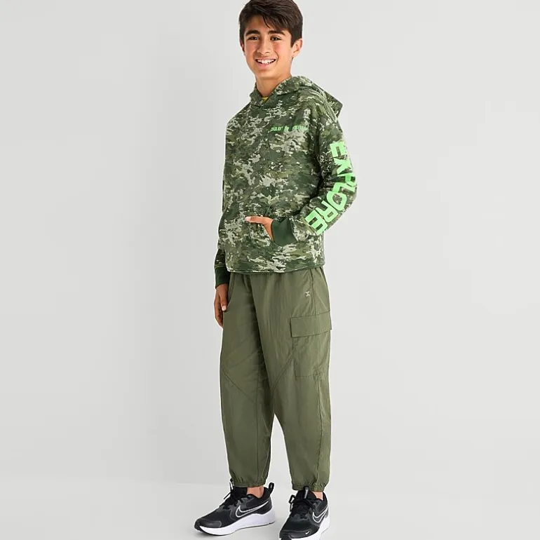 Xersion Little & Big Kid Boys Long Sleeve Fleece Active Hoodie