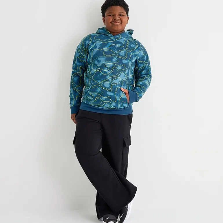 Xersion Little & Big Kid Boys Long Sleeve Fleece Active Hoodie