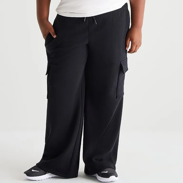 Xersion Little & Big Kid Boys Mid Rise Wide Leg Active Fleece Cargo Pant