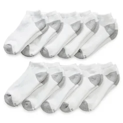Xersion Little & Big Kid Boys Multi-Pack 10 Pair Low Cut Socks