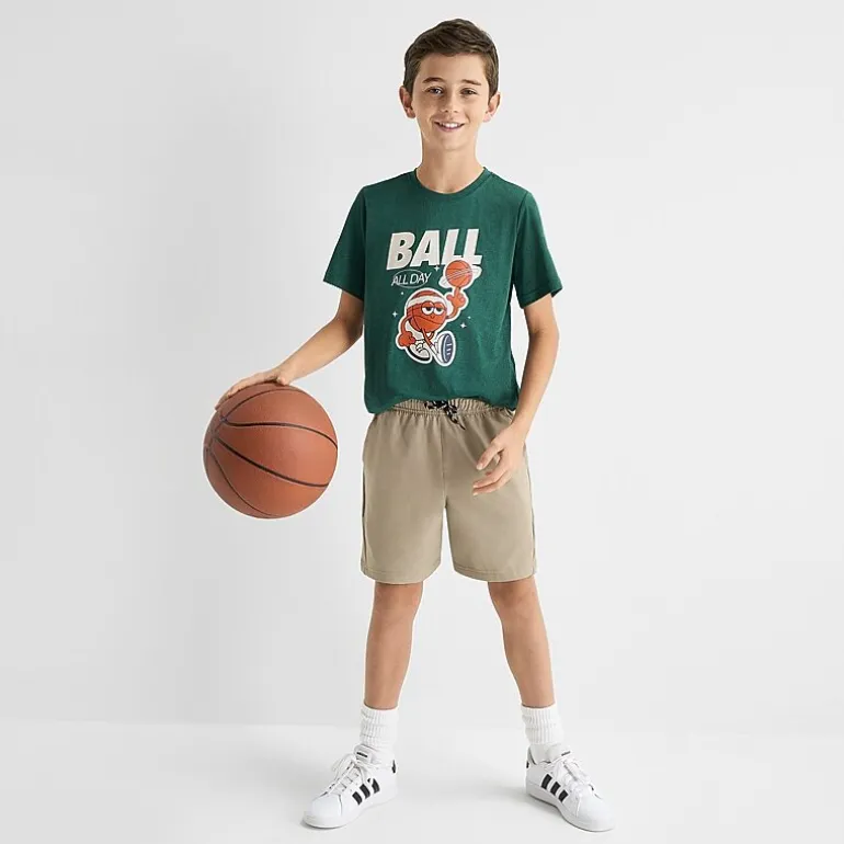 Xersion Little & Big Kid Boys Stretch Fabric Pull-On Short