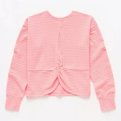 Xersion Little & Big Kid Girls Crew Neck Long Sleeve Active T-Shirt