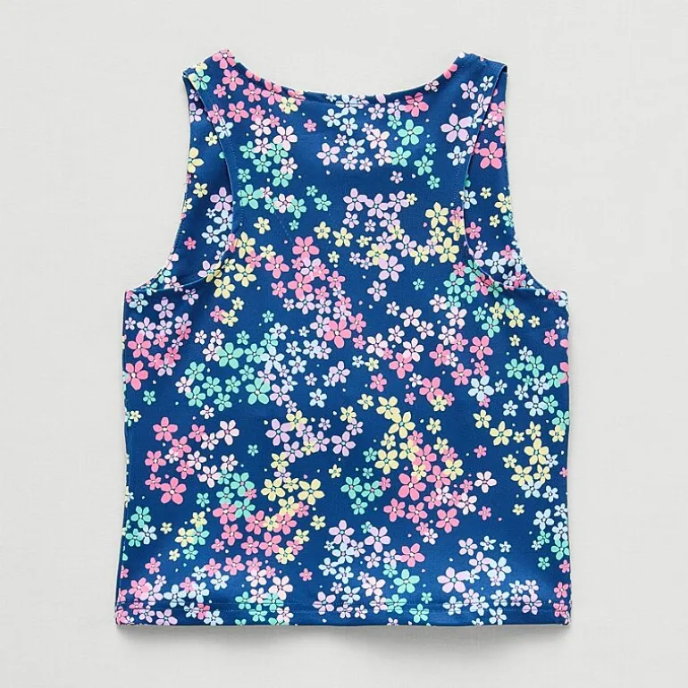 Xersion Little & Big Kid Girls Long Line Bra Tank