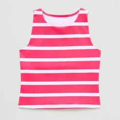 Xersion Little & Big Kid Girls Long Line Bra Tank