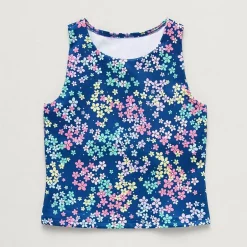 Xersion Little & Big Kid Girls Long Line Bra Tank