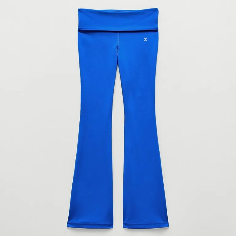 Xersion Little & Big Kid Girls Mid Rise 26 1/2" Active Flare Full Length Leggings