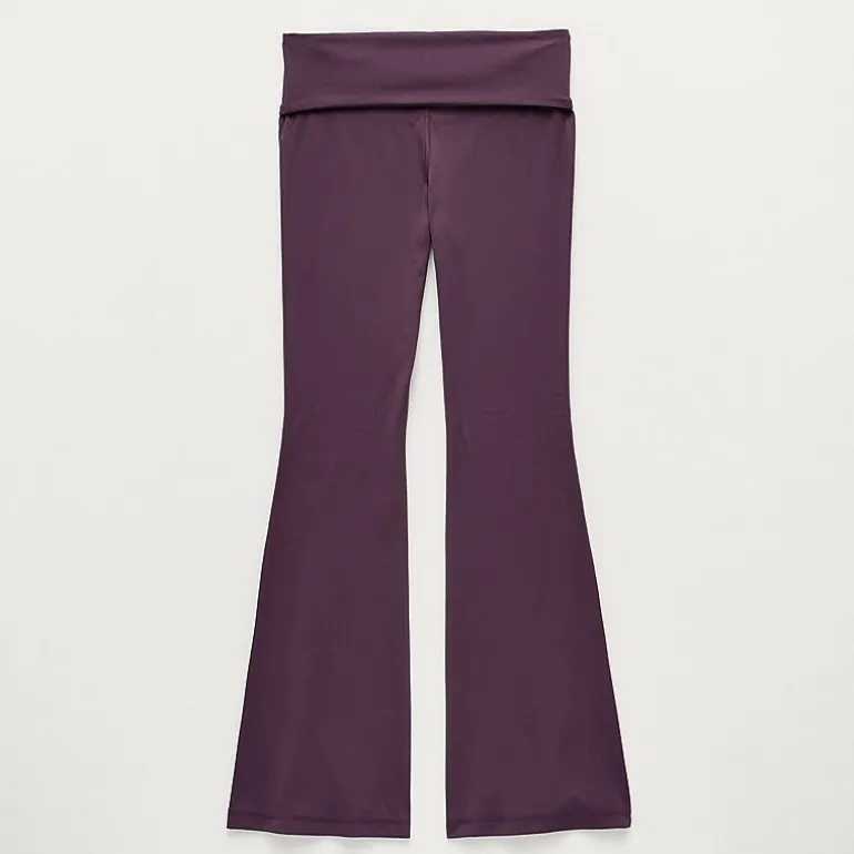 Xersion Little & Big Kid Girls Mid Rise 26 1/2" Active Flare Full Length Leggings
