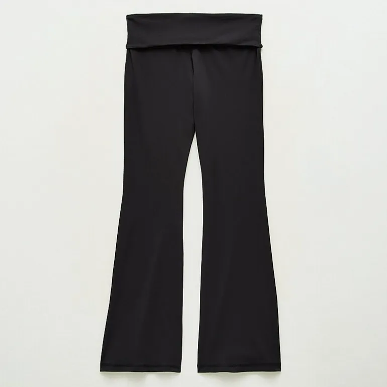 Xersion Little & Big Kid Girls Mid Rise 26 1/2" Active Flare Full Length Leggings