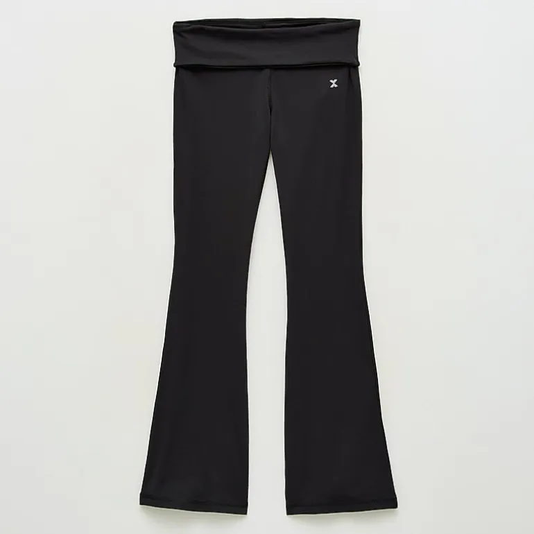 Xersion Little & Big Kid Girls Mid Rise 26 1/2" Active Flare Full Length Leggings