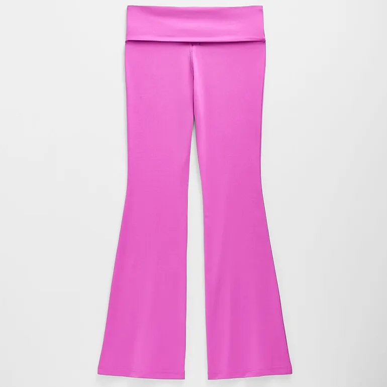 Xersion Little & Big Kid Girls Mid Rise 26 1/2" Active Flare Full Length Leggings