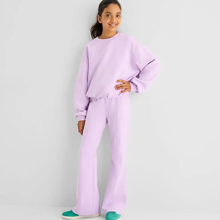 Xersion Little & Big Kid Girls Mid Rise Straight Regular Fit Pull-On Pant