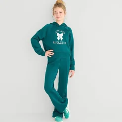 Xersion Little & Big Kid Girls Mid Rise Straight Regular Fit Pull-On Pant