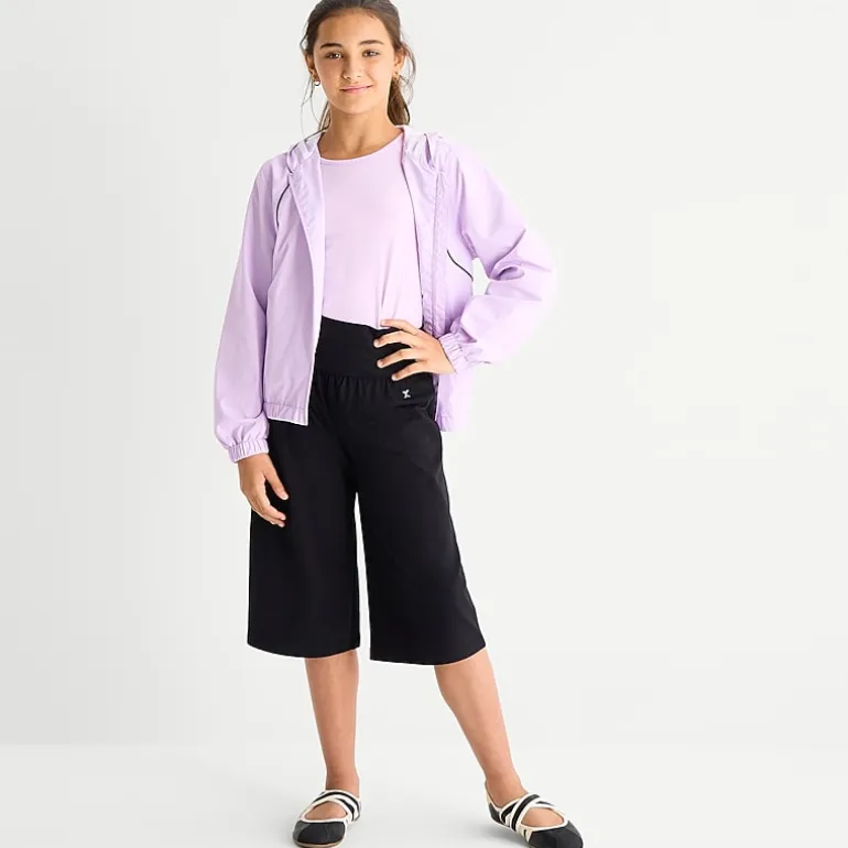 Xersion Little & Big Kid Girls Mid Rise Wide Leg Regular Fit Pull-On Pant