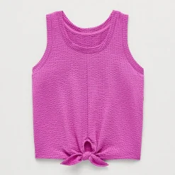 Xersion Little & Big Kid Girls Round Neck Sleeveless Active Tank Top