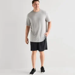 Xersion Mens 8" Big and Tall Moisture Wicking Wicked Workout Shorts