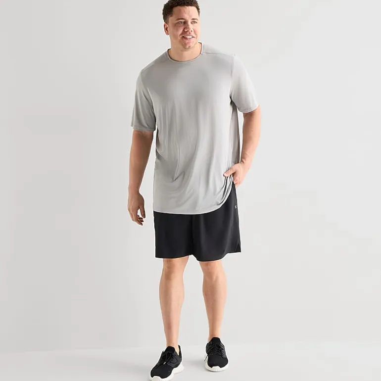 Xersion Mens 8" Big and Tall Moisture Wicking Wicked Workout Shorts