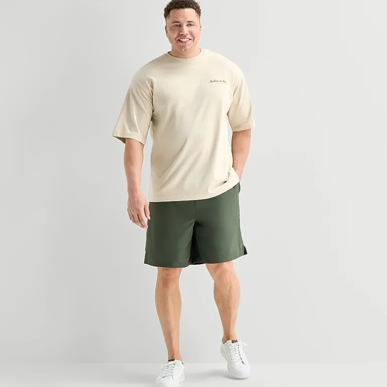 Xersion Mens 9" Big and Tall Workout Shorts