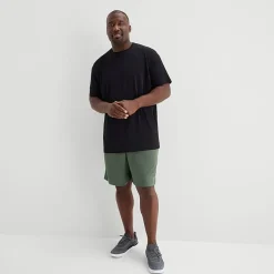 Xersion Mens Crew Neck Short Sleeve Quick Dry Active Big and Tall T-Shirt