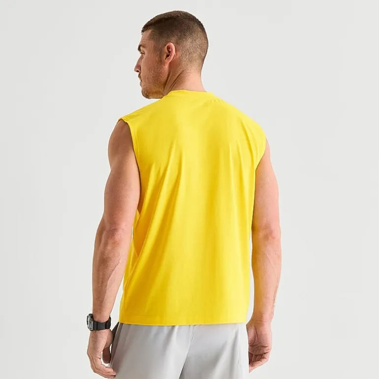 Xersion Mens Crew Neck Sleeveless Muscle T-Shirt