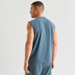 Xersion Mens Crew Neck Sleeveless Muscle T-Shirt