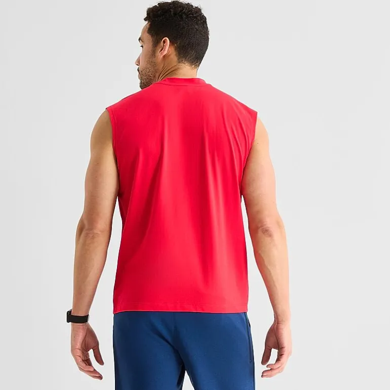 Xersion Mens Crew Neck Sleeveless Muscle T-Shirt
