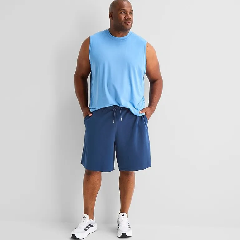 Xersion Mens 9" Mid Rise Big Workout Shorts