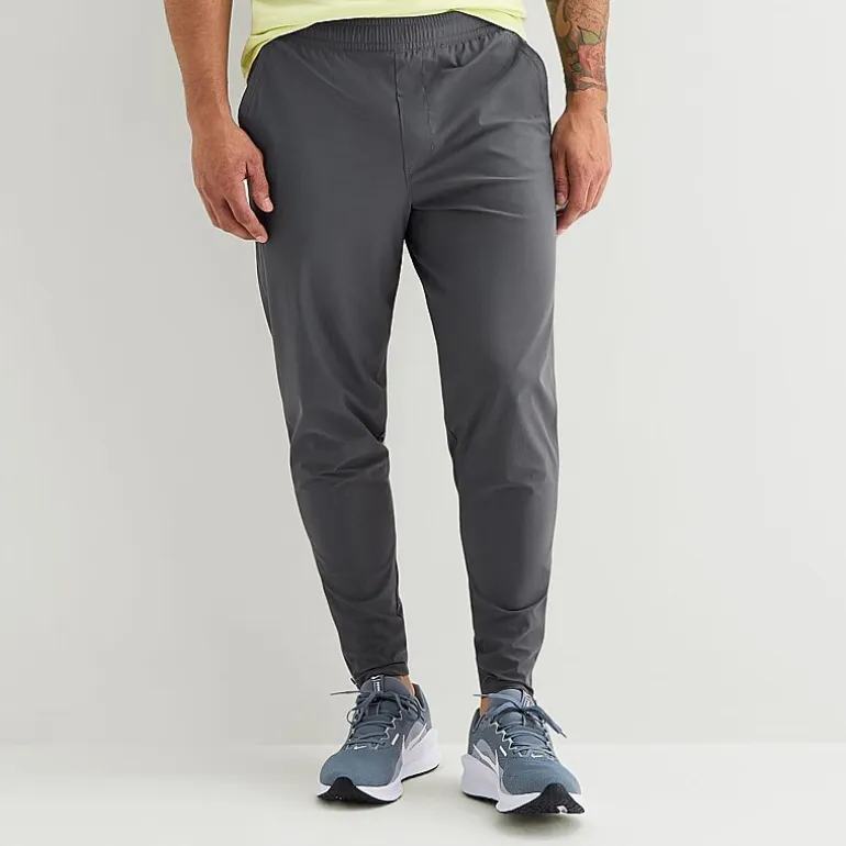 Xersion Mens Moisture Wicking Quick Dry Straight Mid Rise Regular Fit Workout Pant
