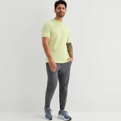 Xersion Mens Moisture Wicking Quick Dry Straight Mid Rise Regular Fit Workout Pant