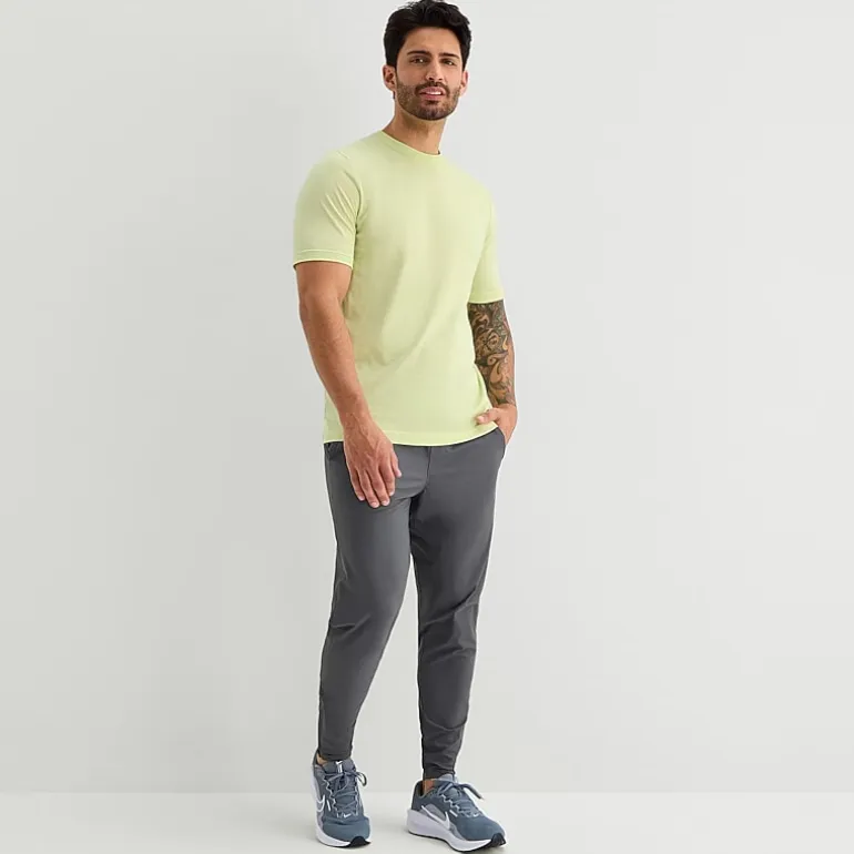 Xersion Mens Moisture Wicking Quick Dry Straight Mid Rise Regular Fit Workout Pant