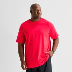 Xersion Mens Round Neck Short Sleeve Big and Tall T-Shirt