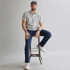 Xersion Mens Short Sleeve Polo Shirt