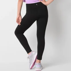 Xersion Momentum Little & Big Kid Girls Quick Dry High Rise 24