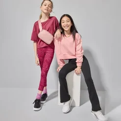 Xersion Must Have Little & Big Kid Girls Quick Dry High Rise Knit 26 1/2