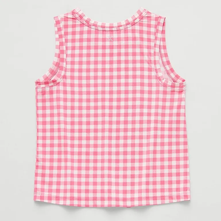 Xersion Performance Little & Big Kid Girls Crew Neck Sleeveless Active Tank Top