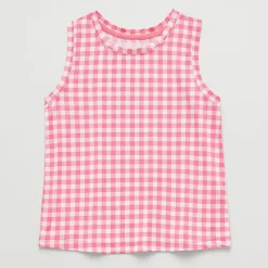 Xersion Performance Little & Big Kid Girls Crew Neck Sleeveless Active Tank Top
