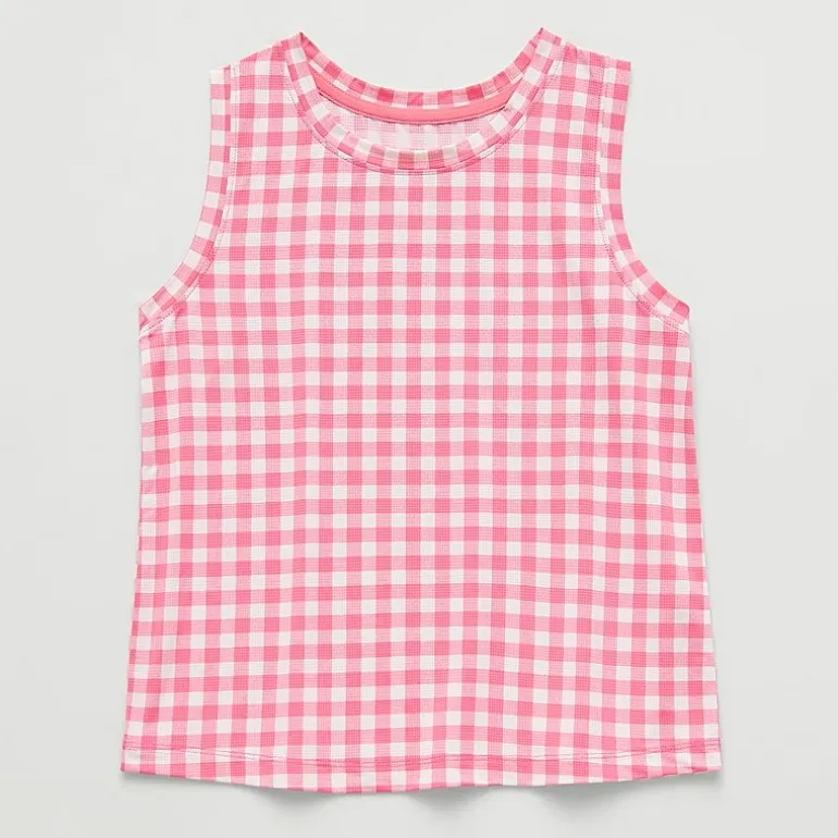 Xersion Performance Little & Big Kid Girls Crew Neck Sleeveless Active Tank Top