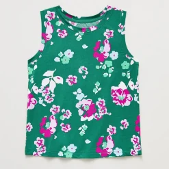 Xersion Performance Little & Big Kid Girls Crew Neck Sleeveless Active Tank Top