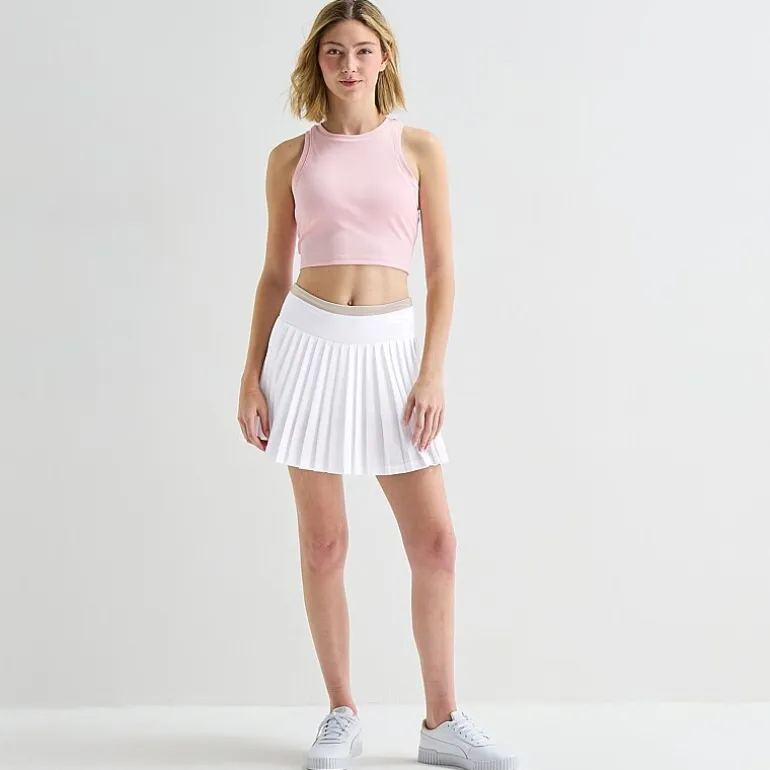 Xersion Pleated Womens 4" High Rise Skort