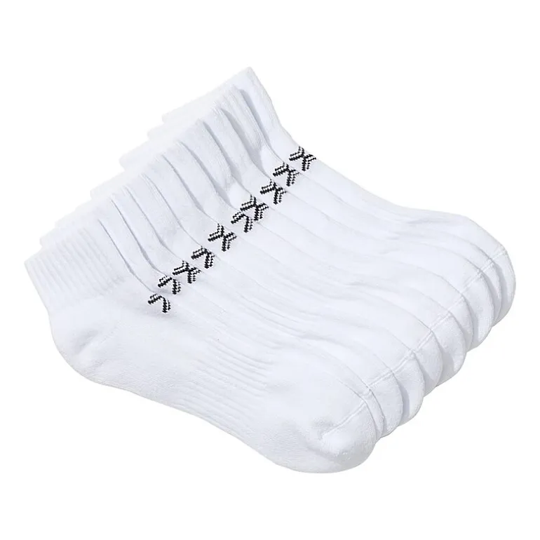 Xersion Quick-Dri Mens 10 Pair Quarter Ankle Socks