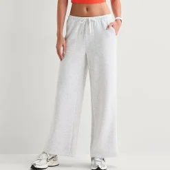 Xersion Scubaluxe Womens Drawstring Waist Wide Leg Mid Rise Regular Fit Sweatpant