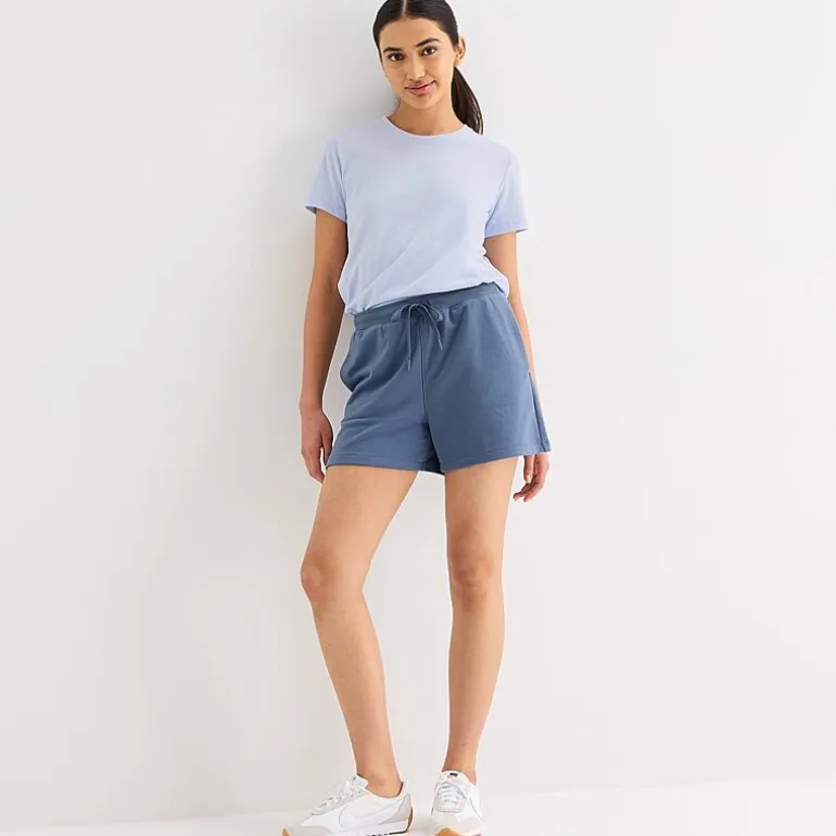 Xersion Womens 4" French Terry Active Pull-On Short