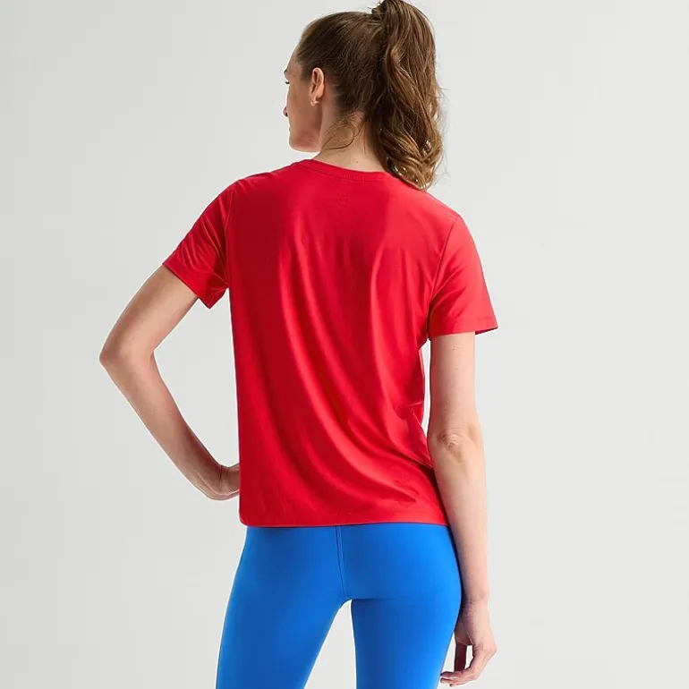 Xersion Womens Performance Crew Neck Short Sleeve T-Shirt