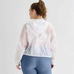 Xersion Womens Plus Lightweight Windbreaker
