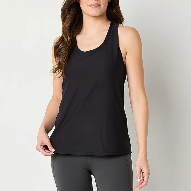 Xersion Womens U Neck Sleeveless Performance Tank Top