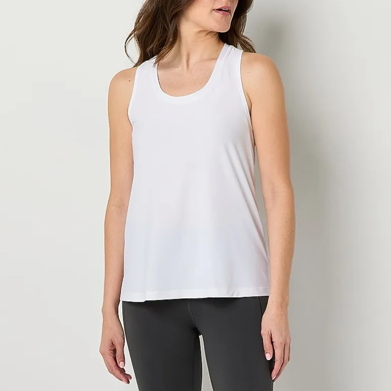 Xersion Womens U Neck Sleeveless Performance Tank Top