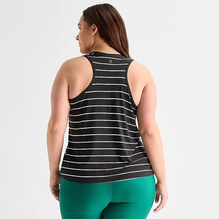 Xersion Womens U Neck Sleeveless Performance Tank Top Plus