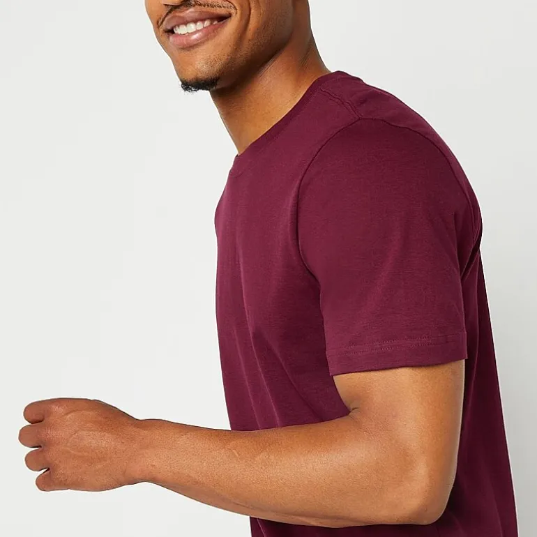 Xersion Xtreme Cotton Mens Crew Neck Short Sleeve T-Shirt