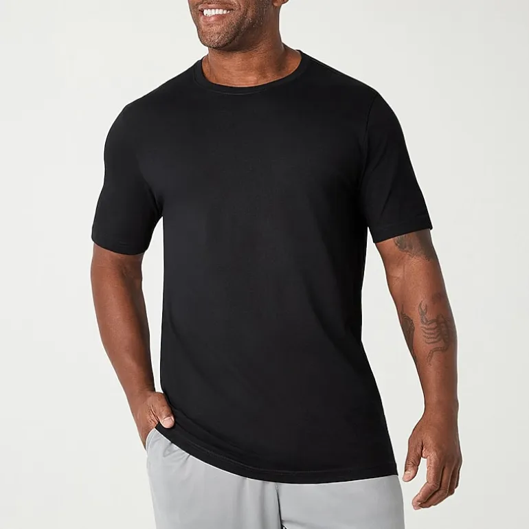 Xersion Xtreme Cotton Mens Crew Neck Short Sleeve T-Shirt